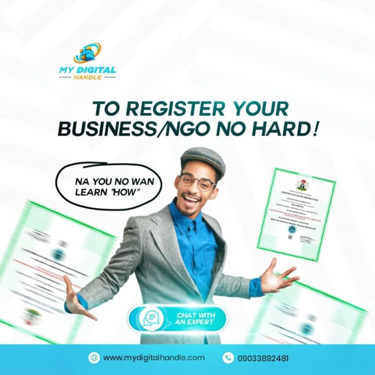 cac business registration service - my digital handle - cac agent in ibadan