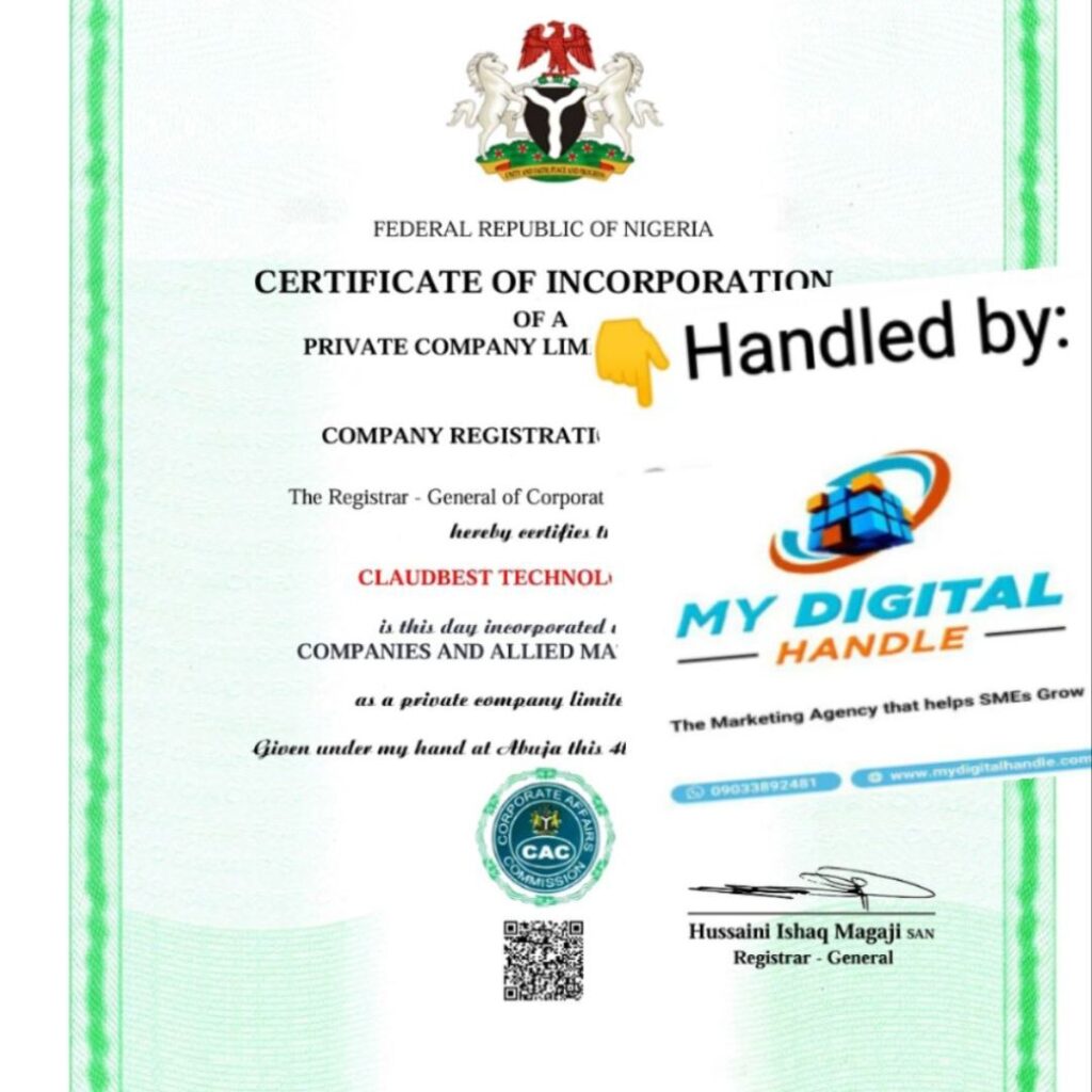 company registration - limited liability company - mydigitalhandle