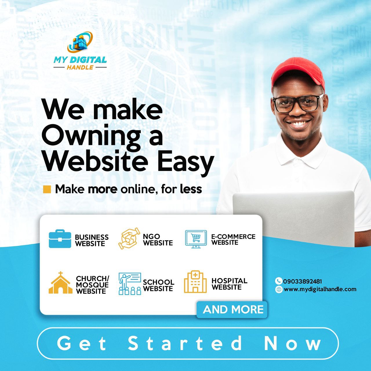 My Digital Handle - Web Development