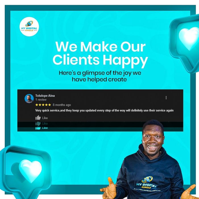 best digital marketer in nigeria - my digtal handle - digital marketing agency