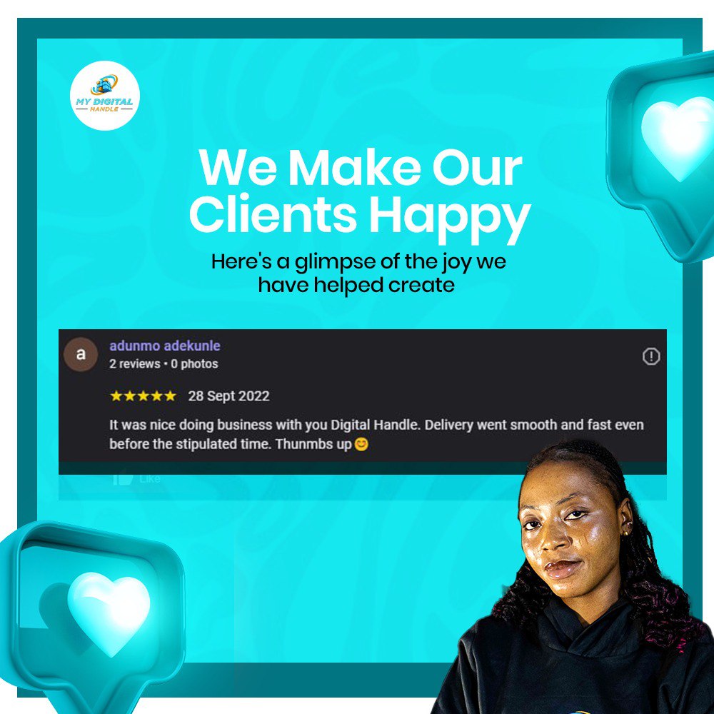 website design services - client testimonials - digital marketing agency - my digital handle